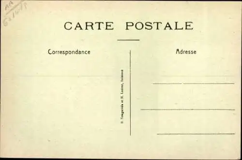 Ak Aisne, Chemin des Dames, Abris de Batteries Francaises