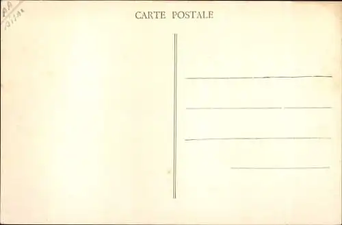 Ak Filain Aisne, Chemin des Dames, Zerstörung