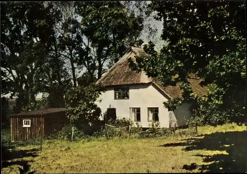 Ak Grieben Insel Hiddensee in der Ostsee, Fischerhaus