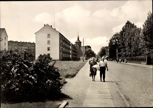 Ak Forst in der Niederlausitz, Berliner Straße