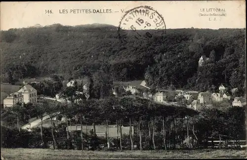 Ak Petites Dalles Seine Maritime, Gesamtansicht