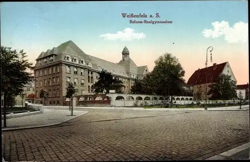 Ak Weißenfels an der Saale, Reform Realgymnasium