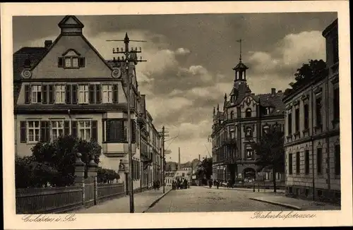 Ak Colditz in Sachsen, Bahnhofstraße