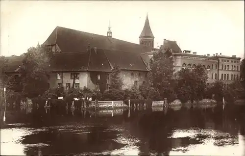 Ak Kaliningrad Königsberg Ostpreußen, Dominsel, Stadtbibliothek