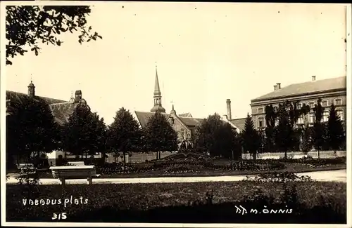 Foto Ak Pärnu Pernau Estland, Vabadusplats