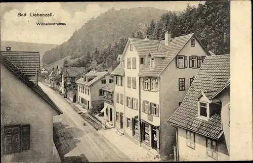 Ak Bad Liebenzell im Schwarzwald, Wilhelmstraße