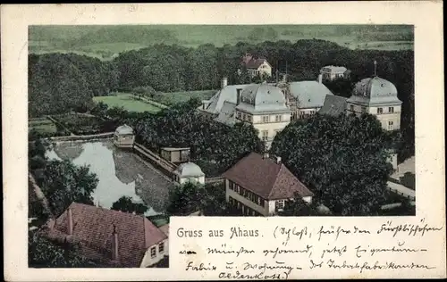 Ak Ahaus im Münsterland, Teilansicht