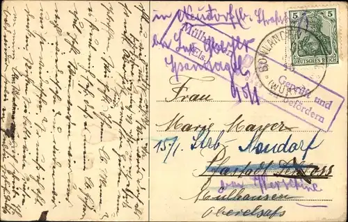 Ak Bonlanden Filderstadt in Württemberg, Kirche