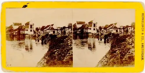 Stereo Foto Soerabaja Surabaya Indonesien, Kalikant