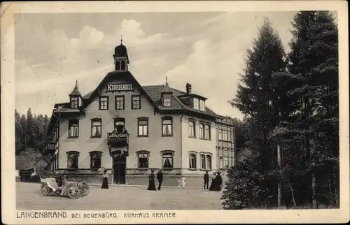 Ak Langenbrand Forbach im Schwarzwald Baden, Kurhaus Kramer
