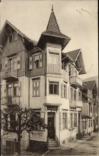 Ak Bad Herrenalb im Schwarzwald, Erholungsheim Grünerwald