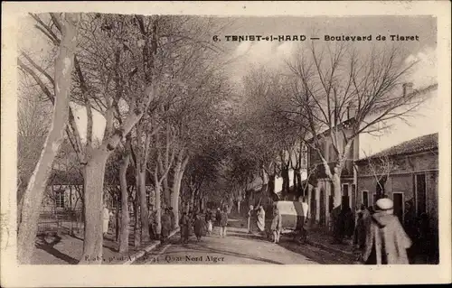 Ak Teniet El Haad Algerien, Boulevard de Tiaret