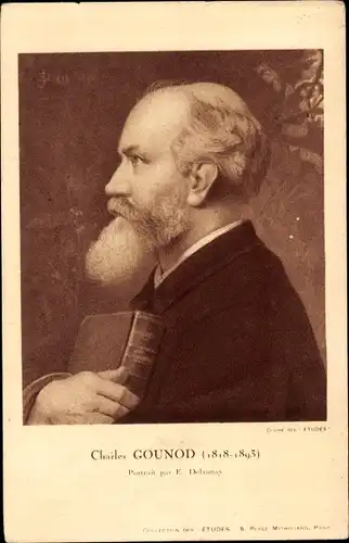 Künstler Ak Französischer Komponist Charles Gounod, Portrait