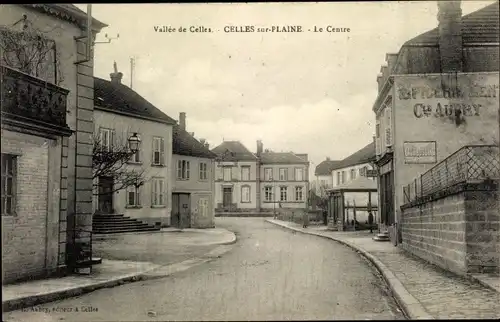 Ak Celles sur Plaine Vosges, Le Centre, Straßenansicht