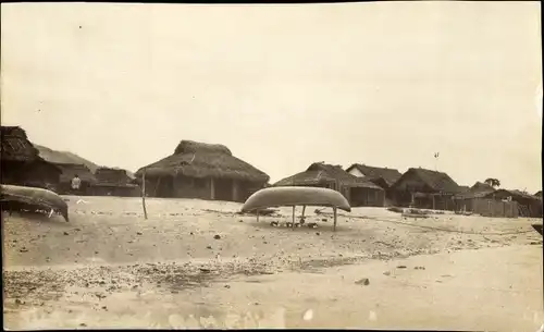 Foto Ak Indonesien, Native Village