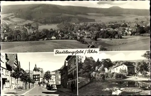 Ak Stadtlengsfeld in der Rhön Thüringen, Panorama, Teilansichten