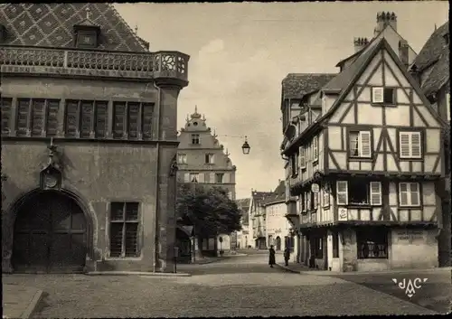 Ak Colmar Kolmar Elsass Haut Rhin, La Grand'rue