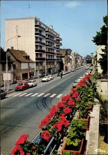 Ak Saint Louis Elsass Haut Rhin, Rue de Mulhouse