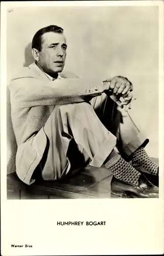 Ak Schauspieler Humphrey Bogart, Portrait