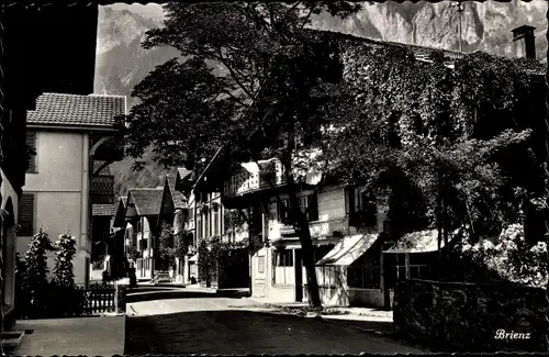 Ak Brienz Kanton Bern, Straßenansicht