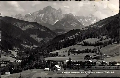 Ak Eben im Pongau in Salzburg, Dachsteinblick