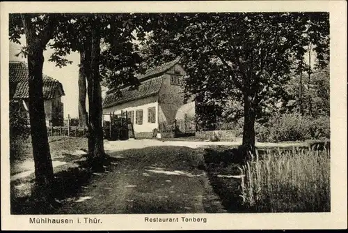 Ak Mühlhausen in Thüringen, Restaurant Tonberg