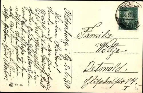 Ak Oldenburg in Holstein, Elisabethstraße