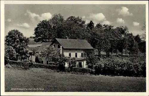 Ak Görkwitz Saale Orla Kreis, Gaststätte Walkmühle