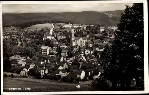 Ak Eibenstock im Erzgebirge Sachsen, Panorama