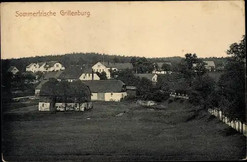 Ak Grillenburg Tharandt Sachsen, Teilansicht
