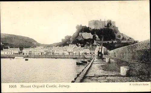 Ak Kanalinsel Jersey, Mount Orgueil Castle