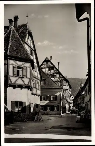 Ak Blaubeuren Baden Württemberg, Weberstraße