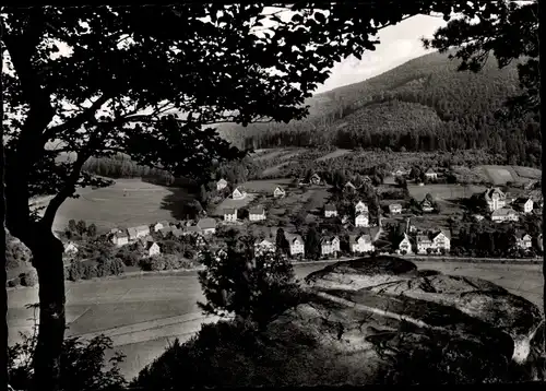 Ak Bad Herrenalb im Schwarzwald, Westhang von Falkenstein