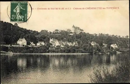 Ak Chenehutte les Tuffeaux Chênehutte Trèves Cunault, Chateau