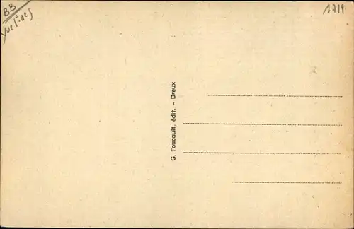 Ak Richebourg Yvelines, Interieur de l'Eglise