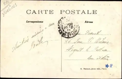 Ak Chevreuse Yvelines, Panorama Est, vu du Chateau de la Madeleine