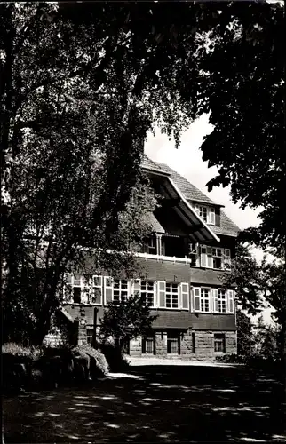 Ak Unterlengenhardt Bad Liebenzell im Schwarzwald, Burghalde