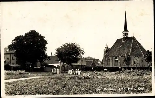 Ak Den Bommel Südholland, Ned. Herv. Kerk