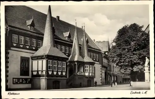 Foto Ak Einbeck in Niedersachsen, Rathaus