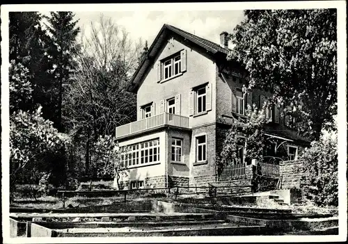 Ak Darsberg Neckarsteinach in Hessen, Waldeck, Landheim des Hölderlingymnasiums Heidelberg