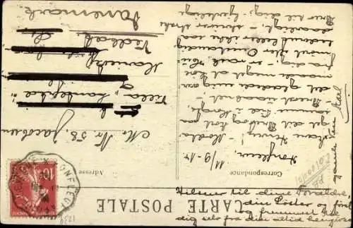 Künstler Ak Honfleur Calvados, Manoir du Desert