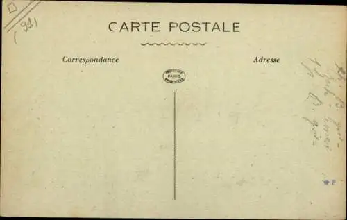 Ak Dourdan Essonne, Les Halles et la rue de Chartres