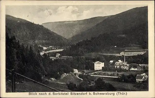 Ak Sitzendorf in Thüringen, Sorbitztal