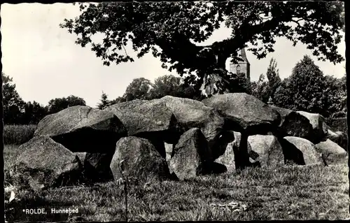 Ak Rolde Drenthe Niederlande, Hunnebed