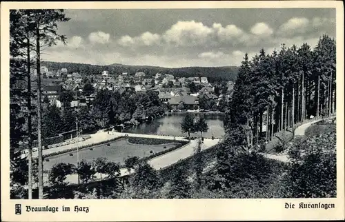 Ak Braunlage im Oberharz, Die Kuranlagen