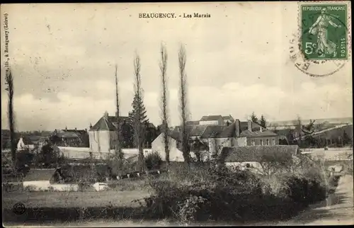 Ak Beaugency Loiret, Les Marais