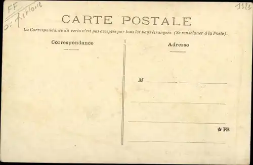 Ak Tiercé Maine et Loire, Rue de la Poste