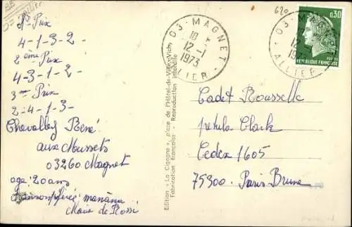 Ak Magnet Allier, La Place