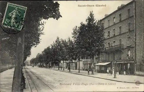 Ak Saint Ouen Seine Saint Denis, Boulevard Victor Hugo