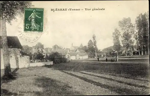 Ak Bleneau Yonne, Vue generale